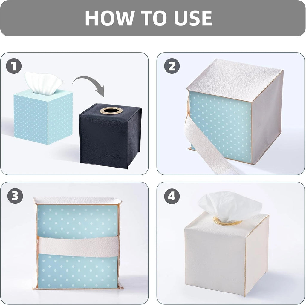 Household bathroom or office tissue square tissue box | eBay