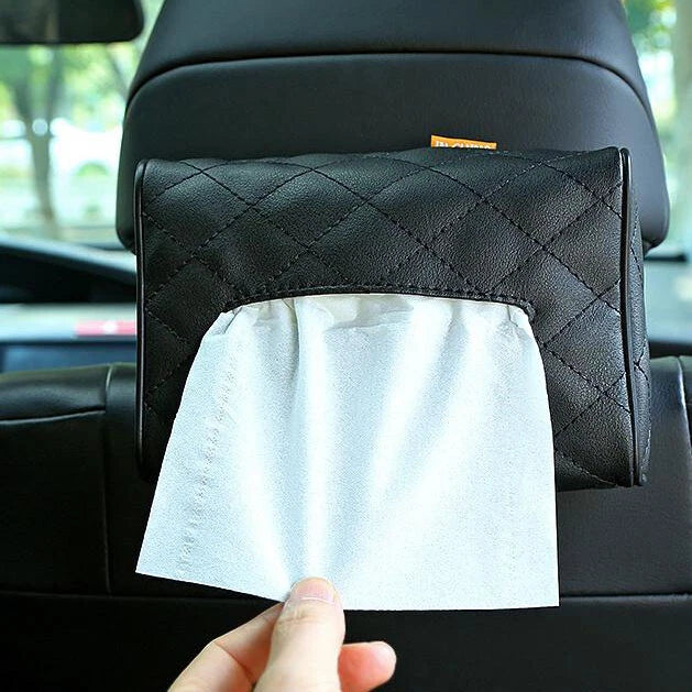 Universal Car Auto Tissue Box Sun Visor Napkin Organizer Holder Paper Towel Case | eBay