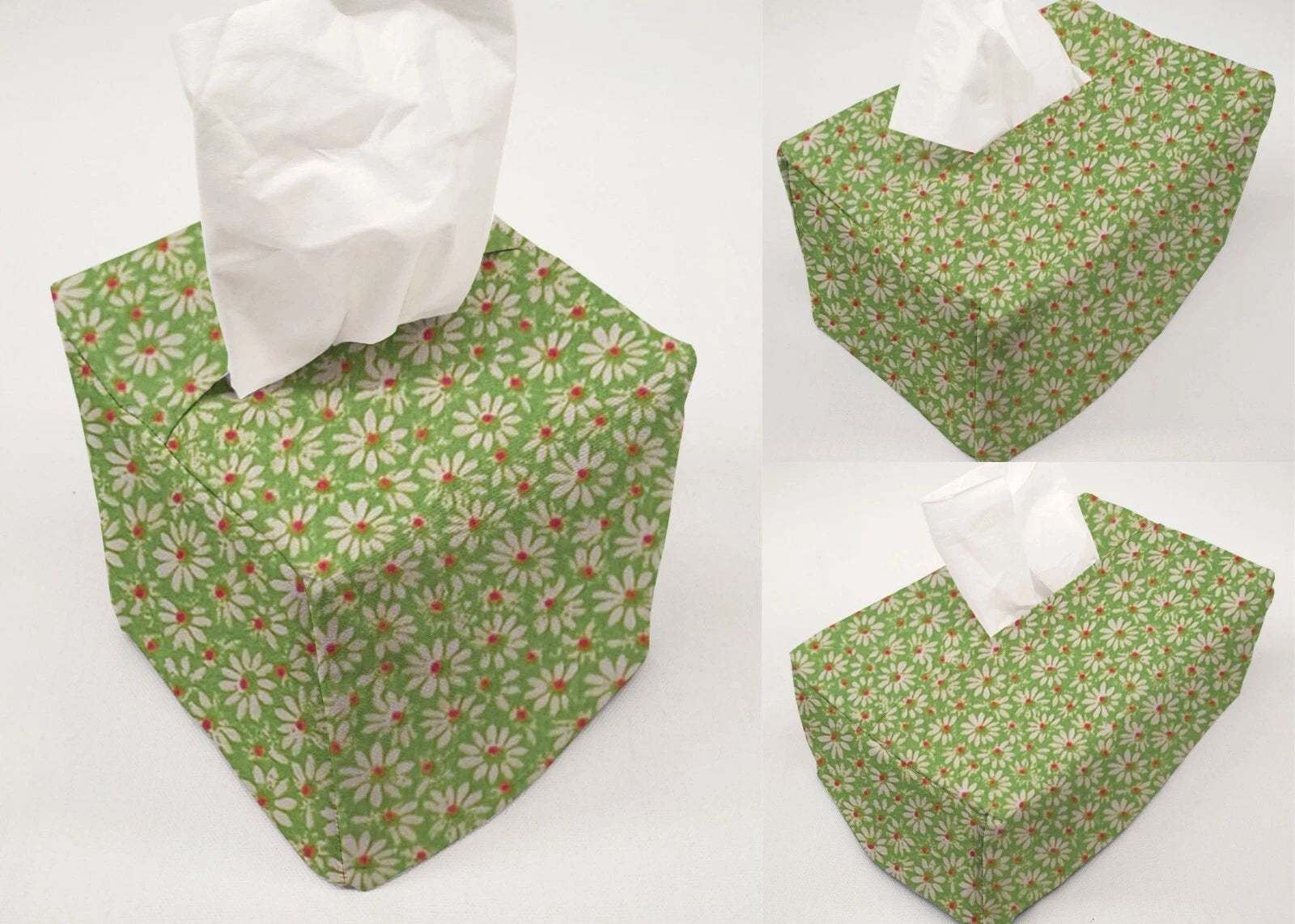 Crazy for Daisies Tissue Box Cover | eBay