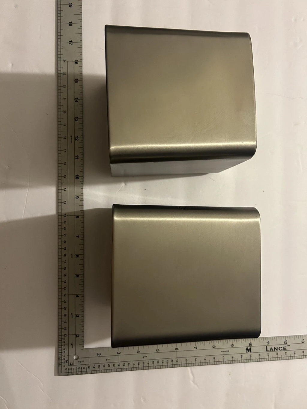 Set of 2 M Design Metal Square Tissue Box Holders | eBay