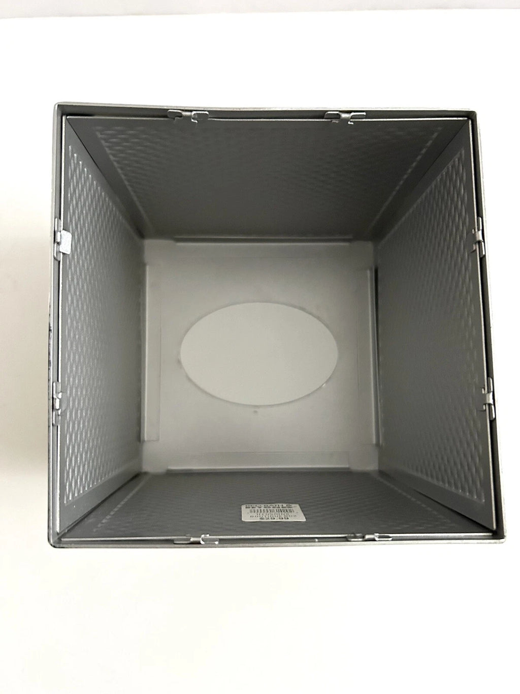 Metal Tissue Box Cover Holder Square Silver and Gold Tone Illusions Boutique ￼￼ | eBay