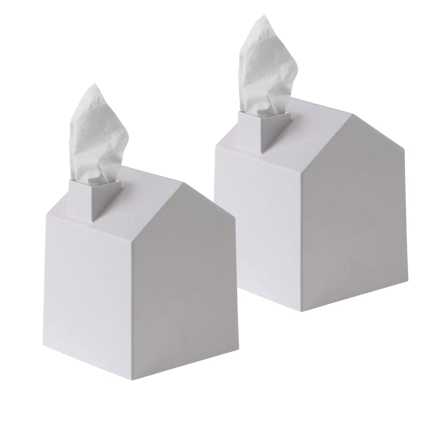 2 Casa Tissue Box Covers - Adorable Farm House Shaped Square Tissue Box Holders | eBay