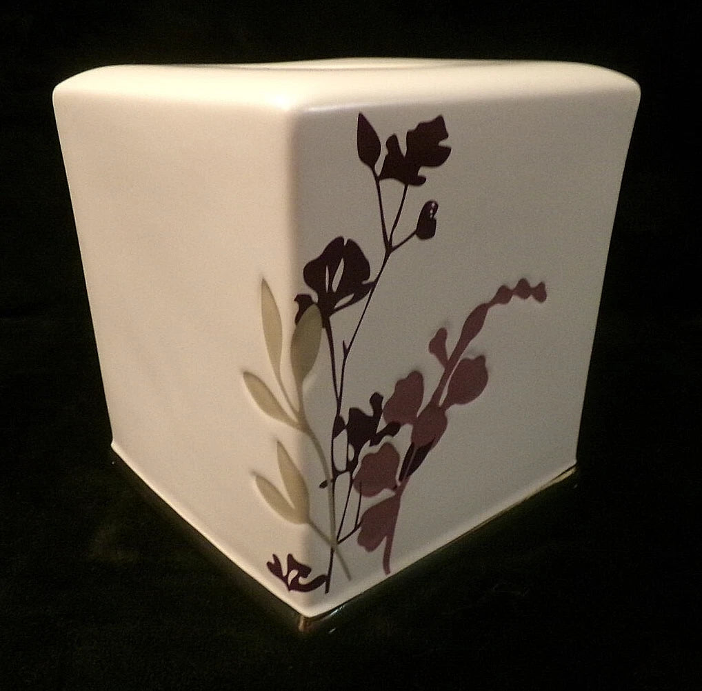 MODERN LOFT SATIN GLAZED CERAMIC/PORCELAIN TISSUE BOX COVER | eBay