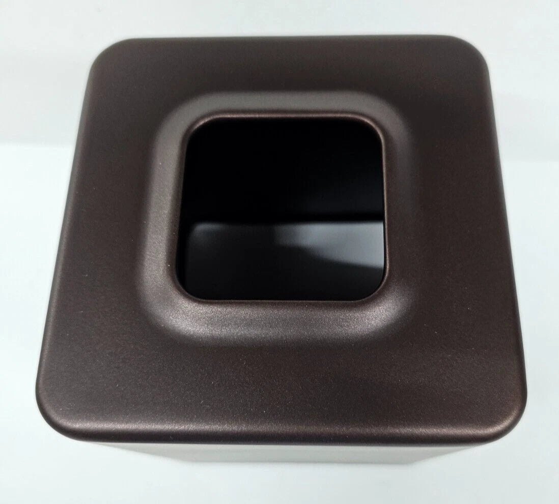 Metal Square Tissue Box Cover for Bathroom - Modern Steel Holder/Dispenser | eBay
