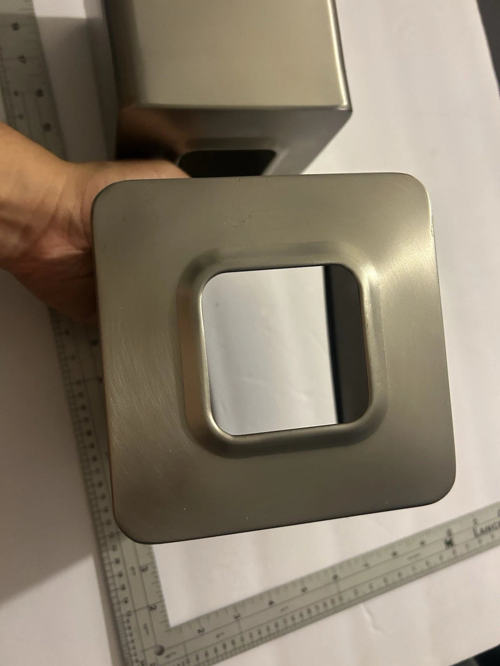 Set of 2 M Design Metal Square Tissue Box Holders | eBay