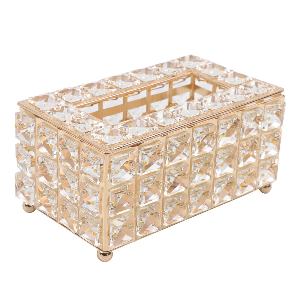 Rhinestone Rectangular Crystal Tissue Box Napkin Case Paper Tissue Holder Box US | eBay