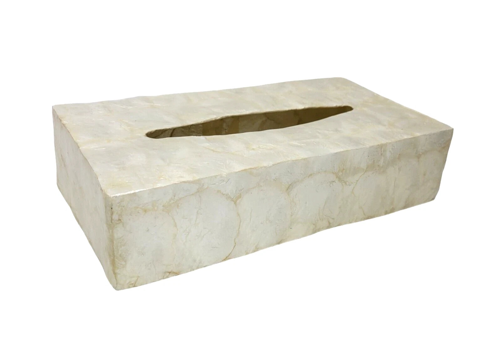 Natural Capiz Shell Rectangular Tissue Box Holder Cover 12.25" x 5.75" x 2.75" | eBay