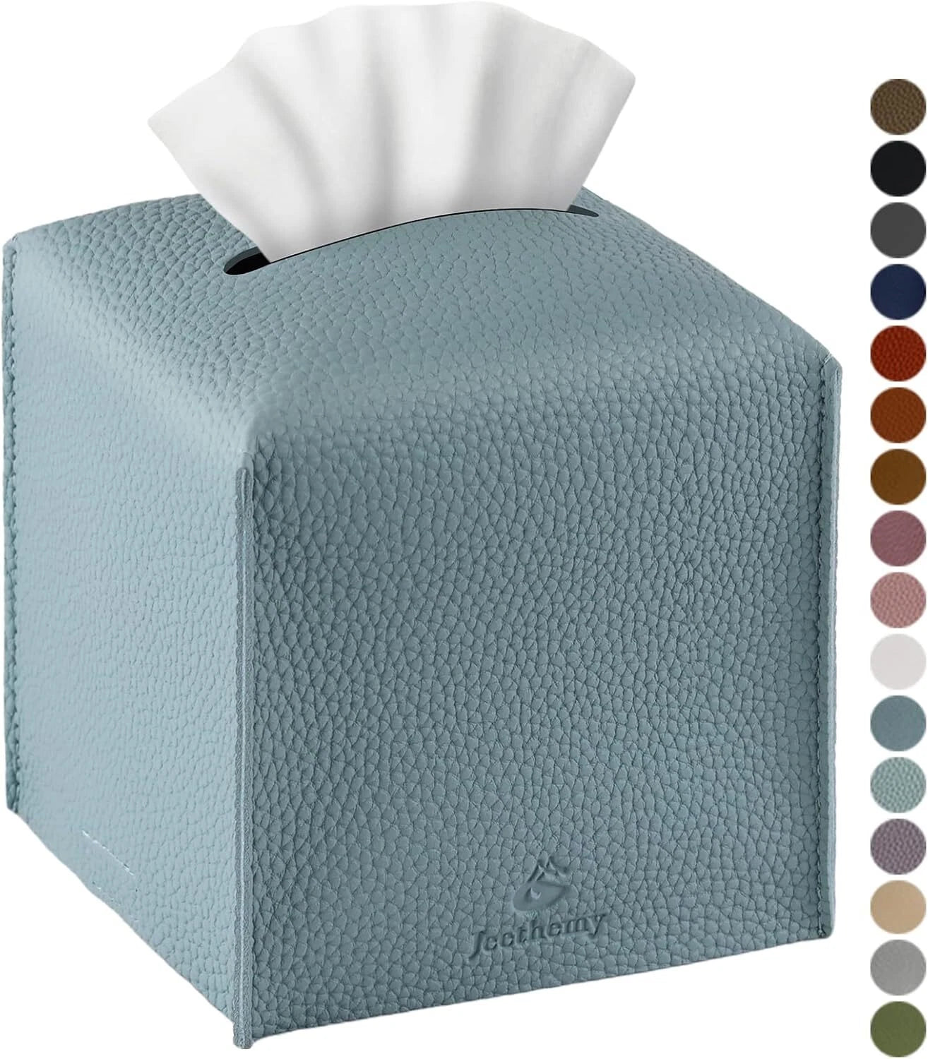 PU Leather Tissue Box Covers – Modern Square Holders for Home, Office & Bathroom | eBay