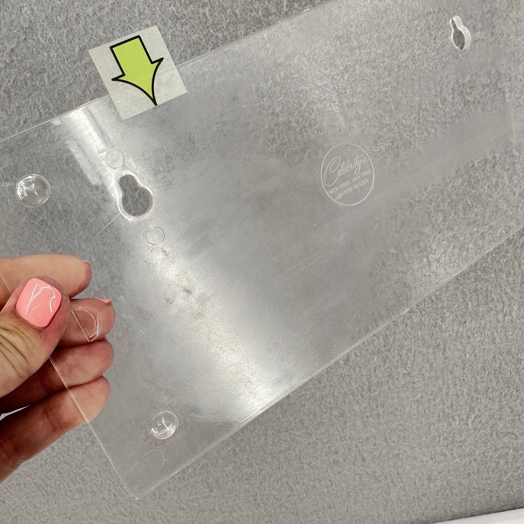 Vintage MCM Celebrity Pink Starburst Tissue Box Holder Acrylic Lucite Plastic | eBay