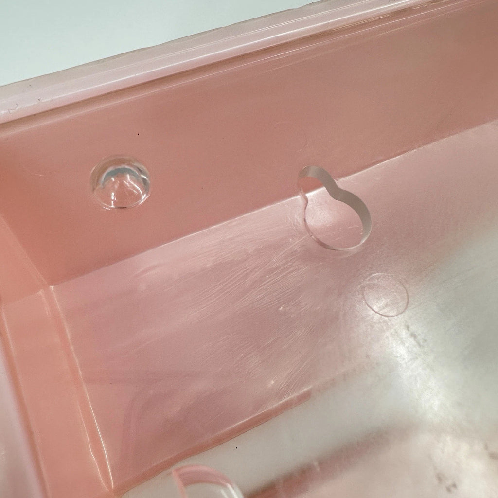 Vintage MCM Celebrity Pink Starburst Tissue Box Holder Acrylic Lucite Plastic | eBay