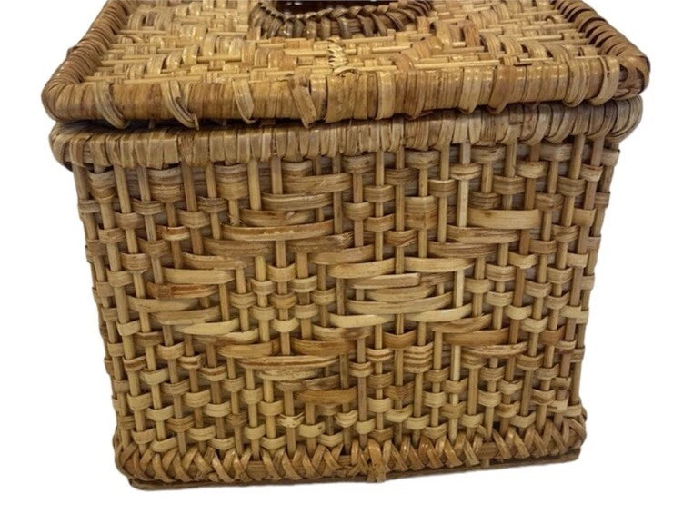 Crown | Fish Woven/Wicker Rattan Tissue Box Decor‎ Brown | eBay