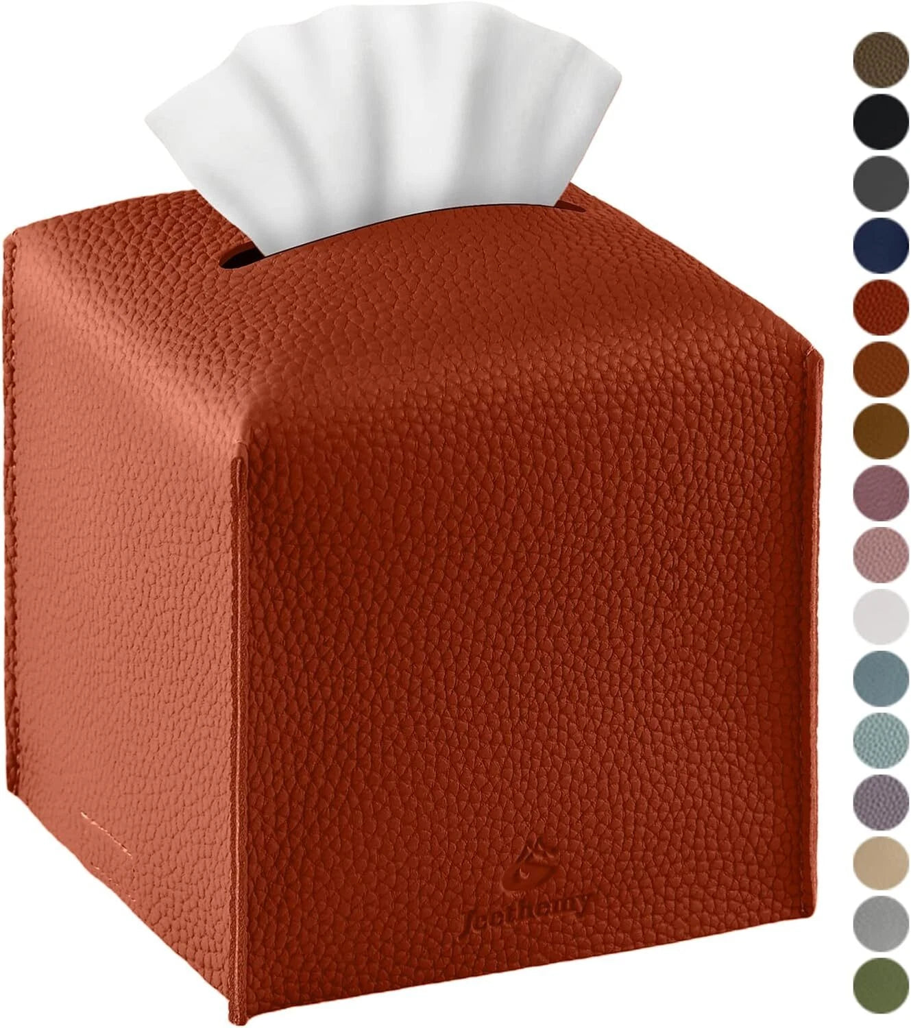PU Leather Tissue Box Covers – Modern Square Holders for Home, Office & Bathroom | eBay