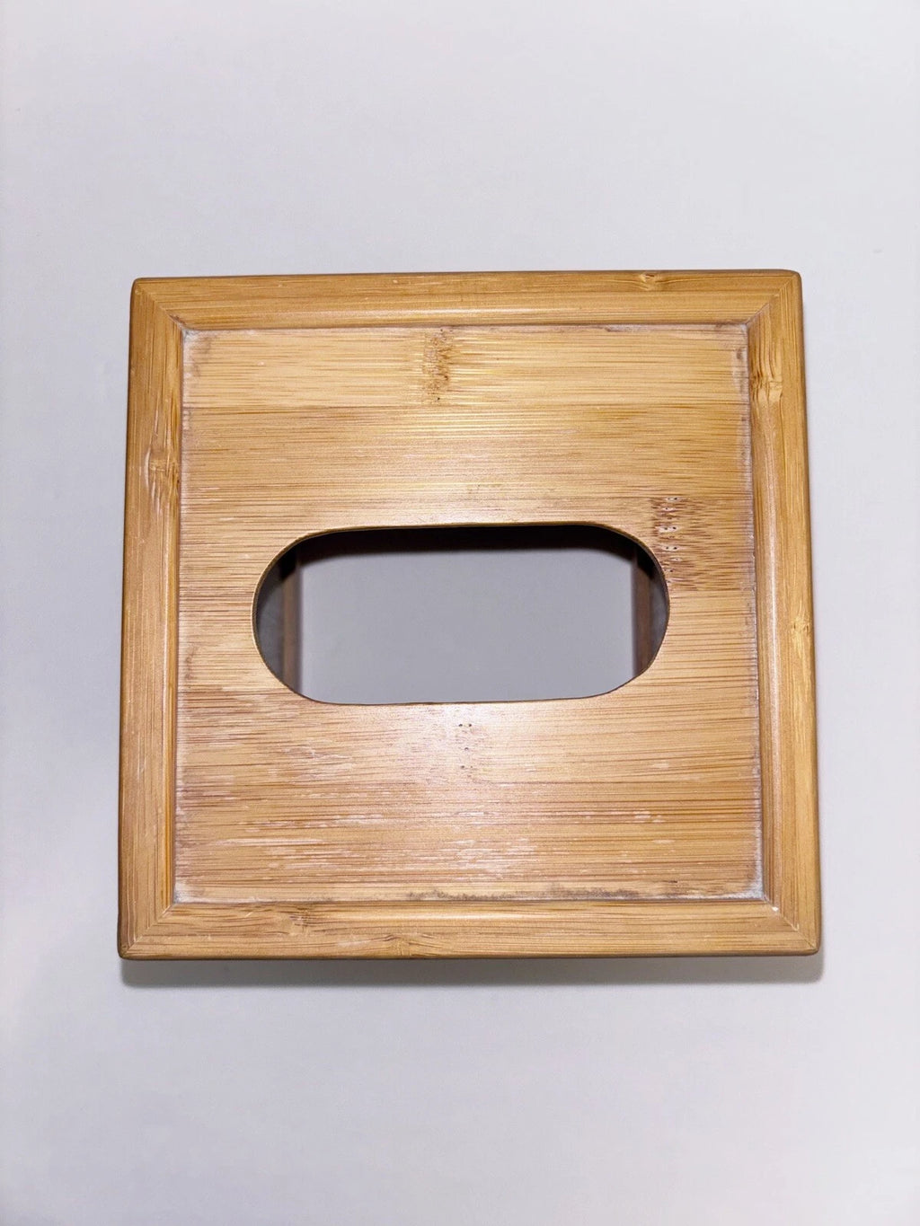 Bamboo Square Tissue Box Cover | eBay