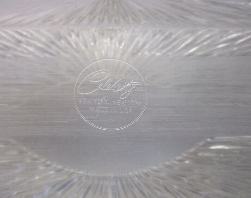 Vintage 60s Celebrity Tissue Box Holder Starburst Acrylic Lucite Plastic | eBay