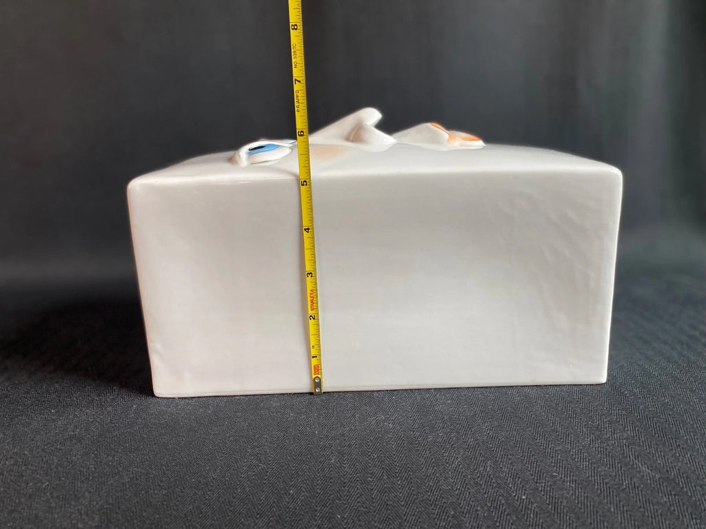 Vintage 1980s Pop Art Ceramic Face Nose Tissue Box Cover Dispenser Kitschy | eBay