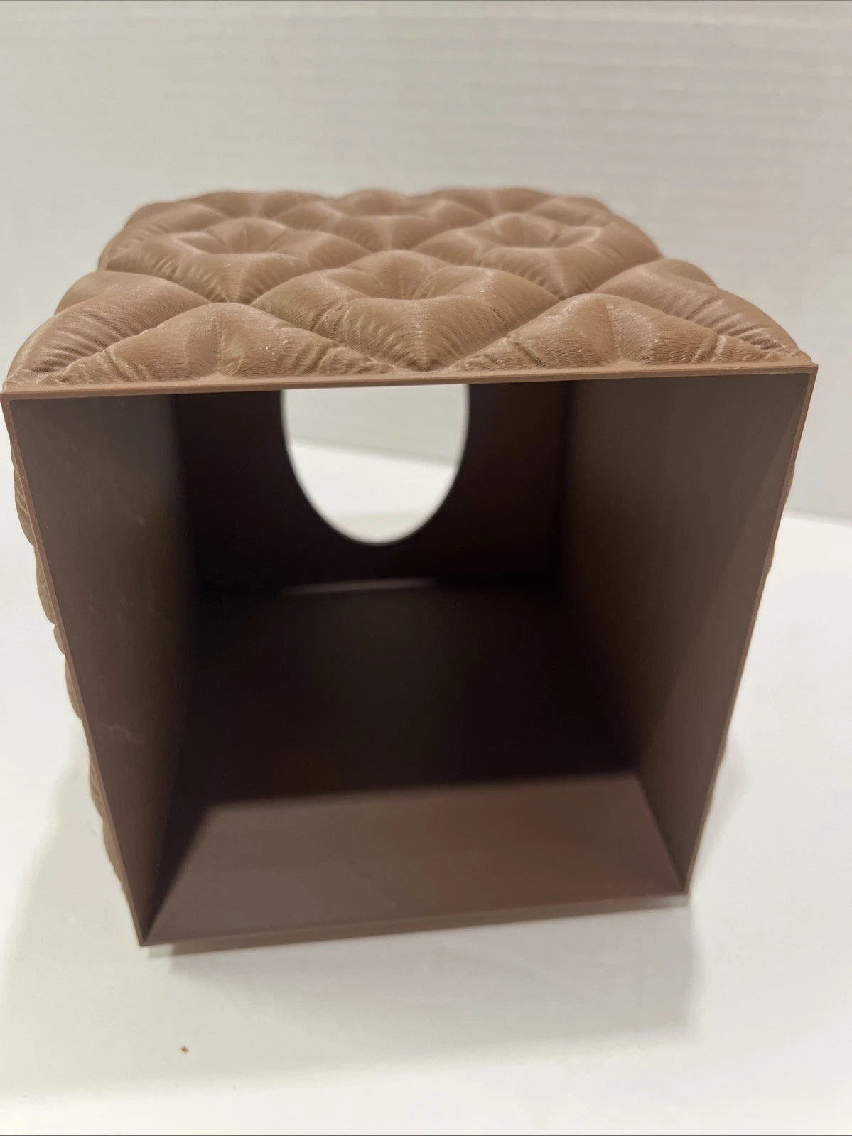 Tissue Box cover Holder Case Square Hard - Wood-look | eBay