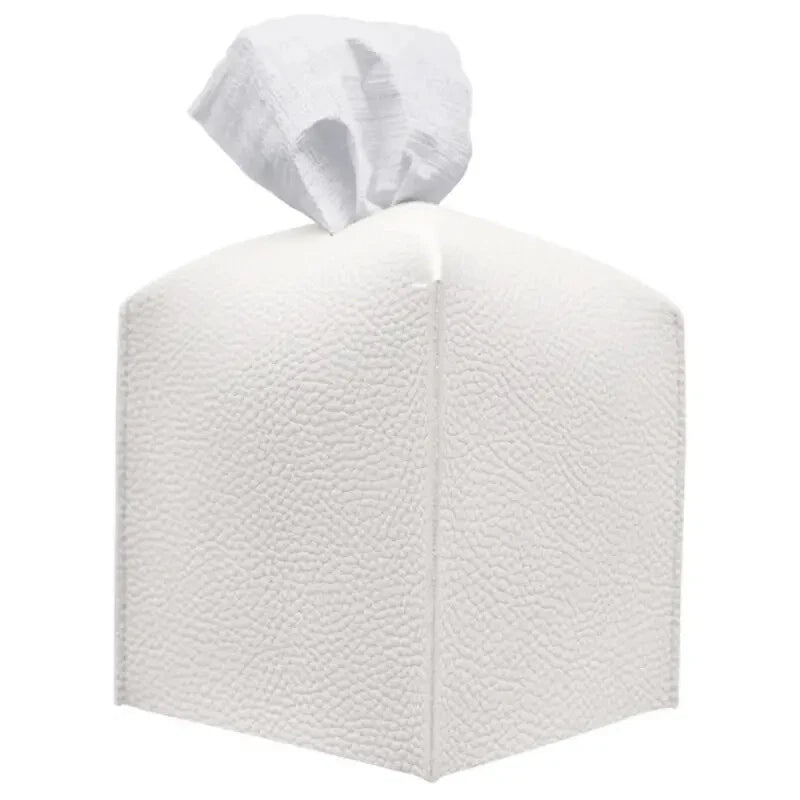 Tissue Box Cover, Refined Modern PU Leather Square Tissue Box Holder | eBay