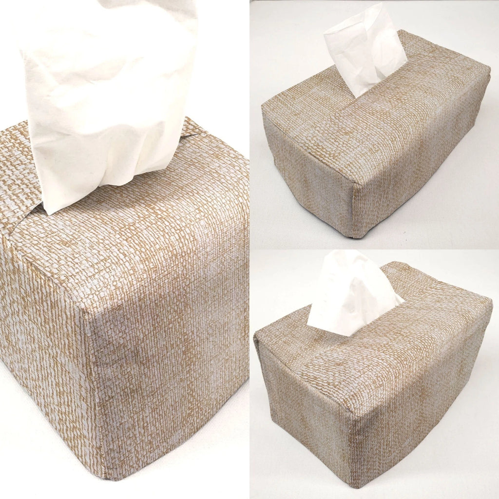 Faux Burlap Tissue Box Cover (8 Colors Available) | eBay