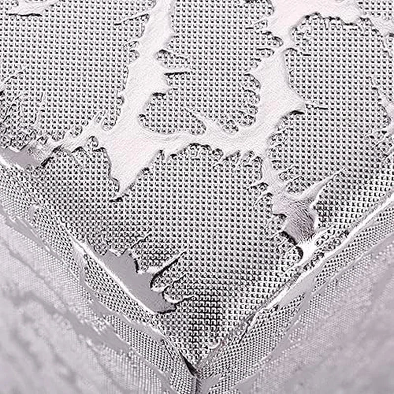 Silver Tissue Box Cover - Square Tissue Box Holder for Bathroom Accessories | eBay