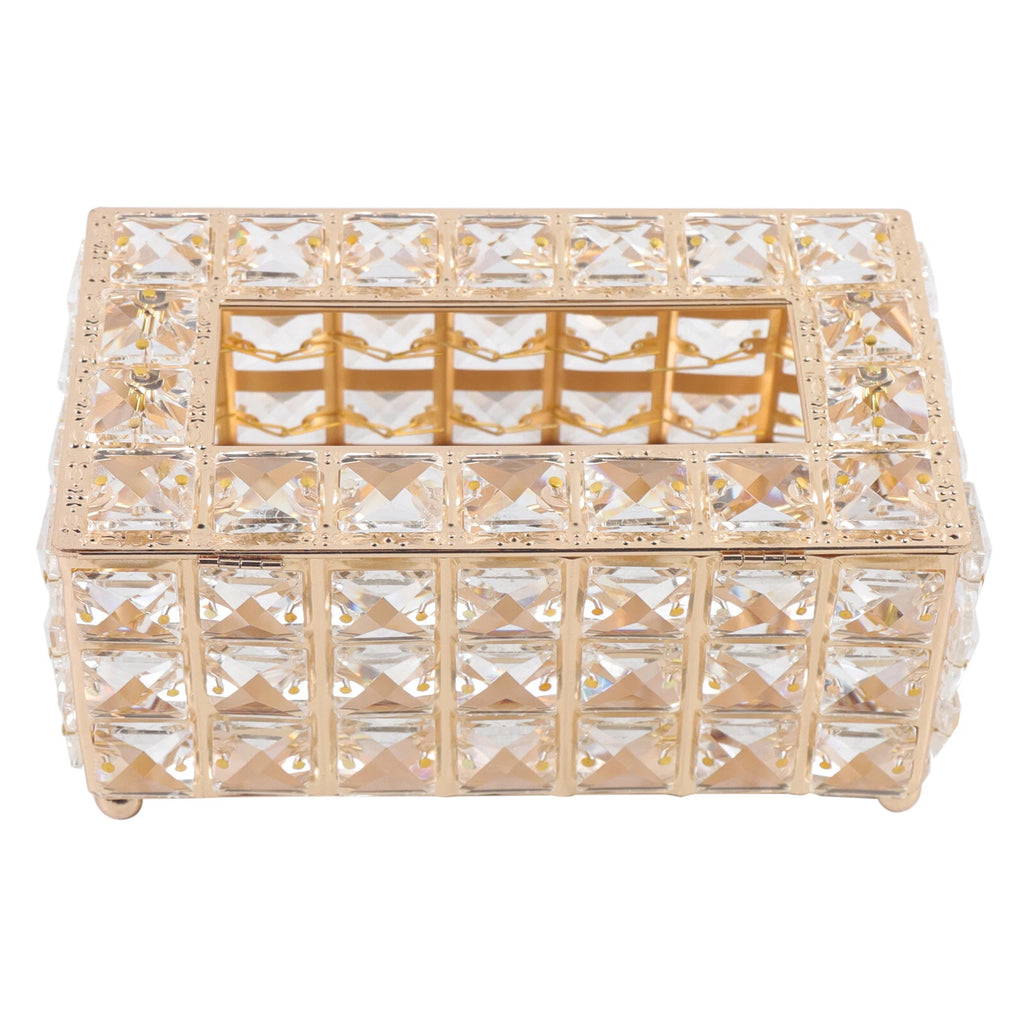 Rhinestone Rectangular Crystal Tissue Box Napkin Case Paper Tissue Holder Box US | eBay