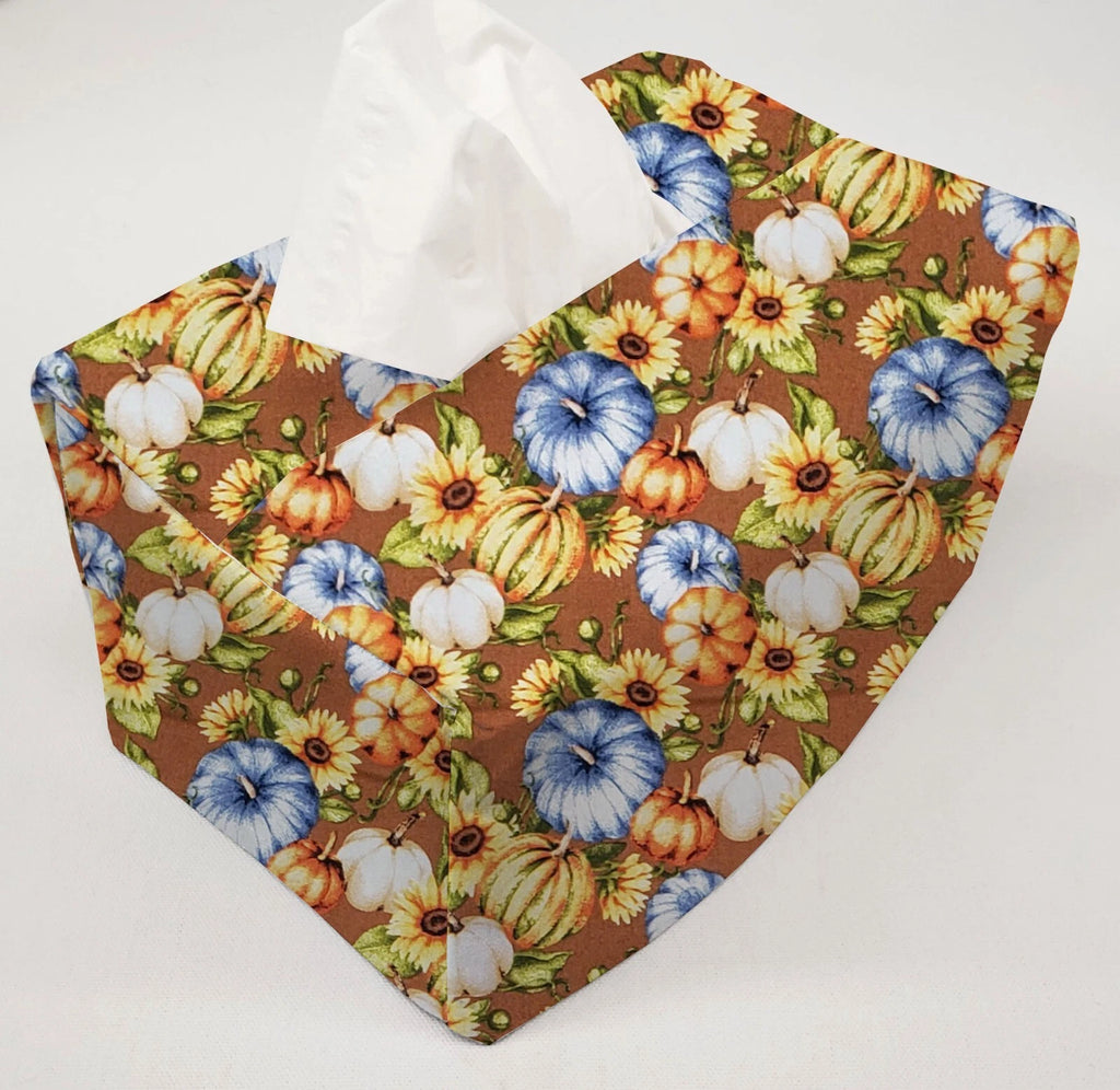 Fall Harvest Tissue Box Cover (4 Colors Available) | eBay