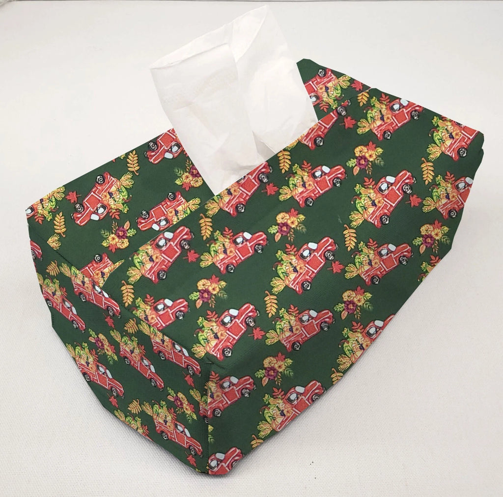 Fall Harvest Tissue Box Cover (4 Colors Available) | eBay
