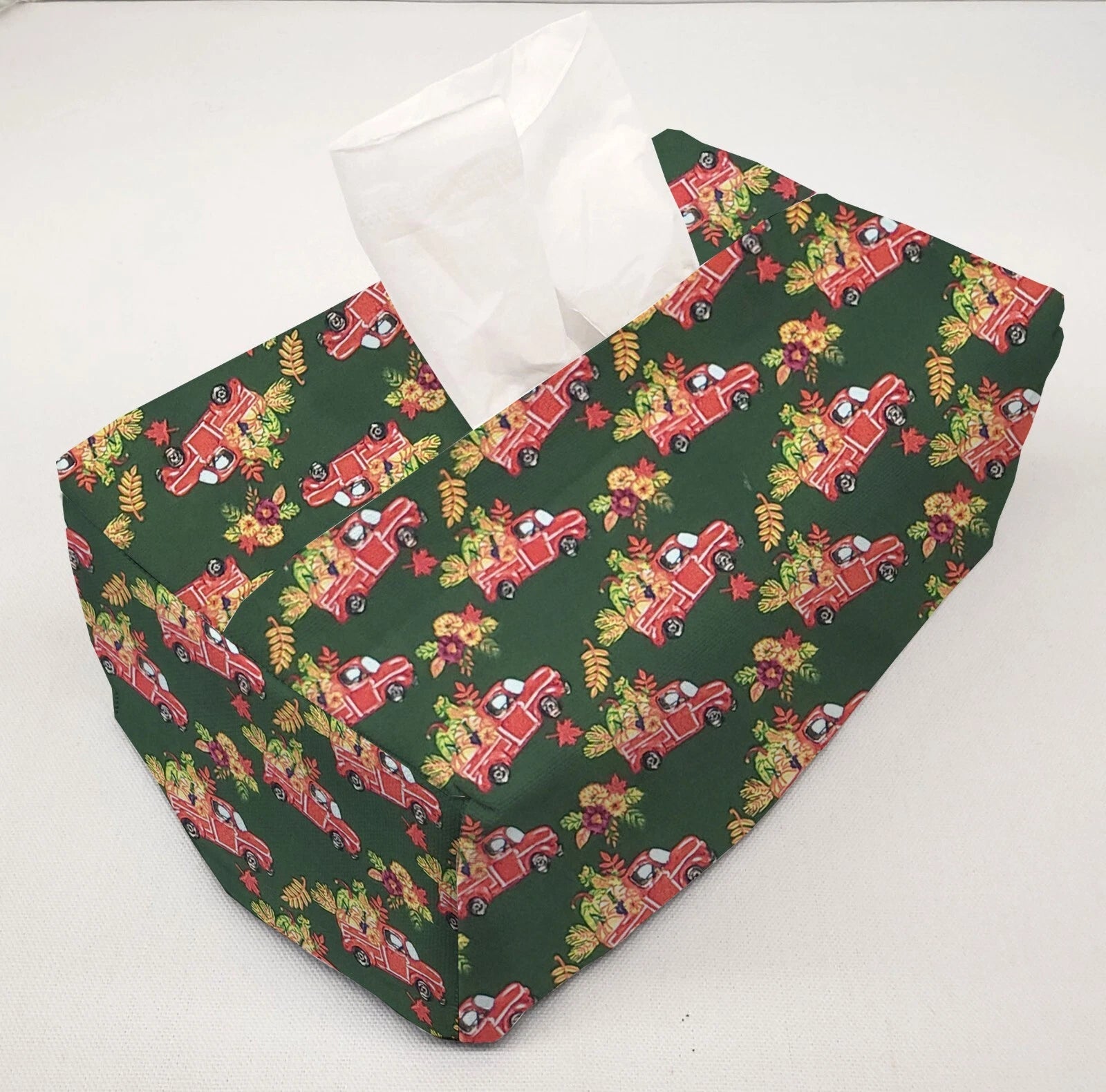 Fall Harvest Tissue Box Cover (4 Colors Available) | eBay