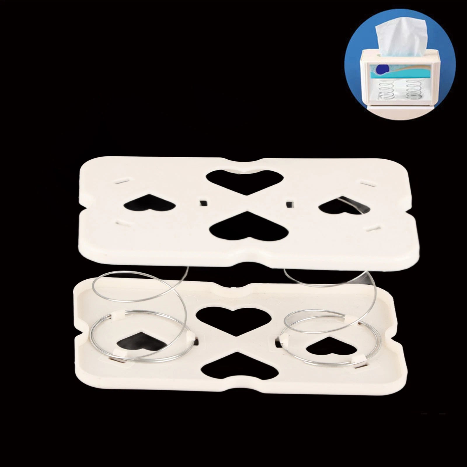 Spring Loaded Tissue Box Holder For Living Room QH1 | eBay