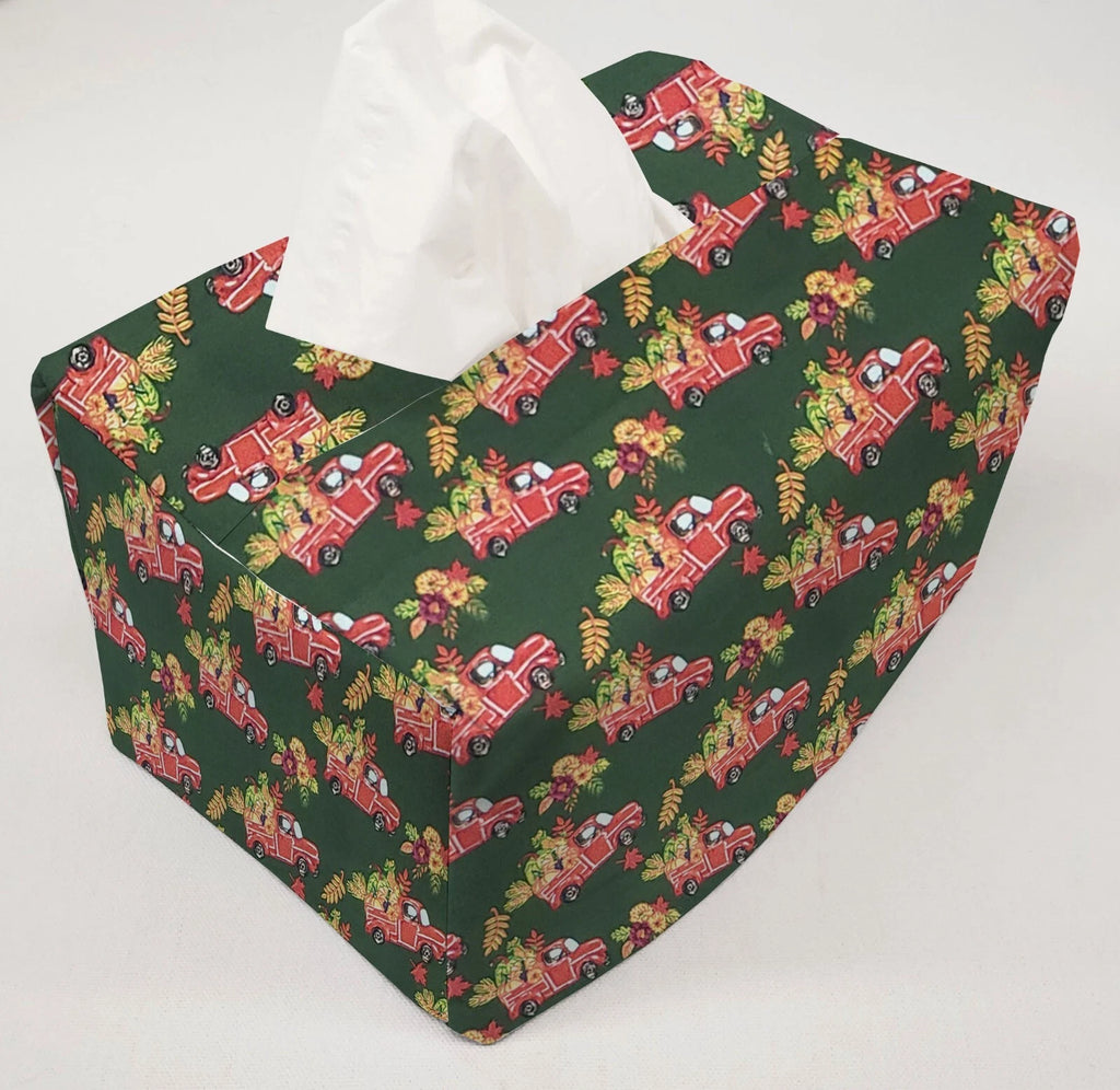 Fall Harvest Tissue Box Cover (4 Colors Available) | eBay
