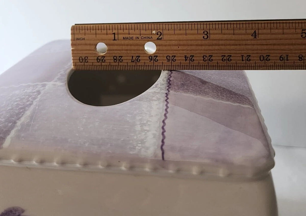 Ceramic Tissue Box Cover Bathroom Kleenex Accessories Facial Tissue Holder | eBay