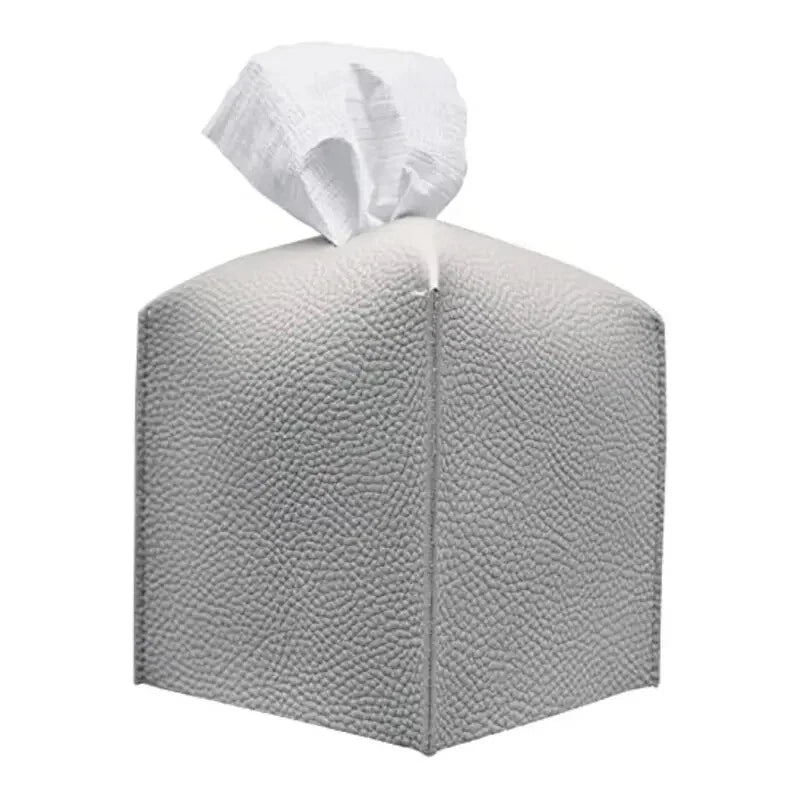Tissue Box Cover, Refined Modern PU Leather Square Tissue Box Holder | eBay