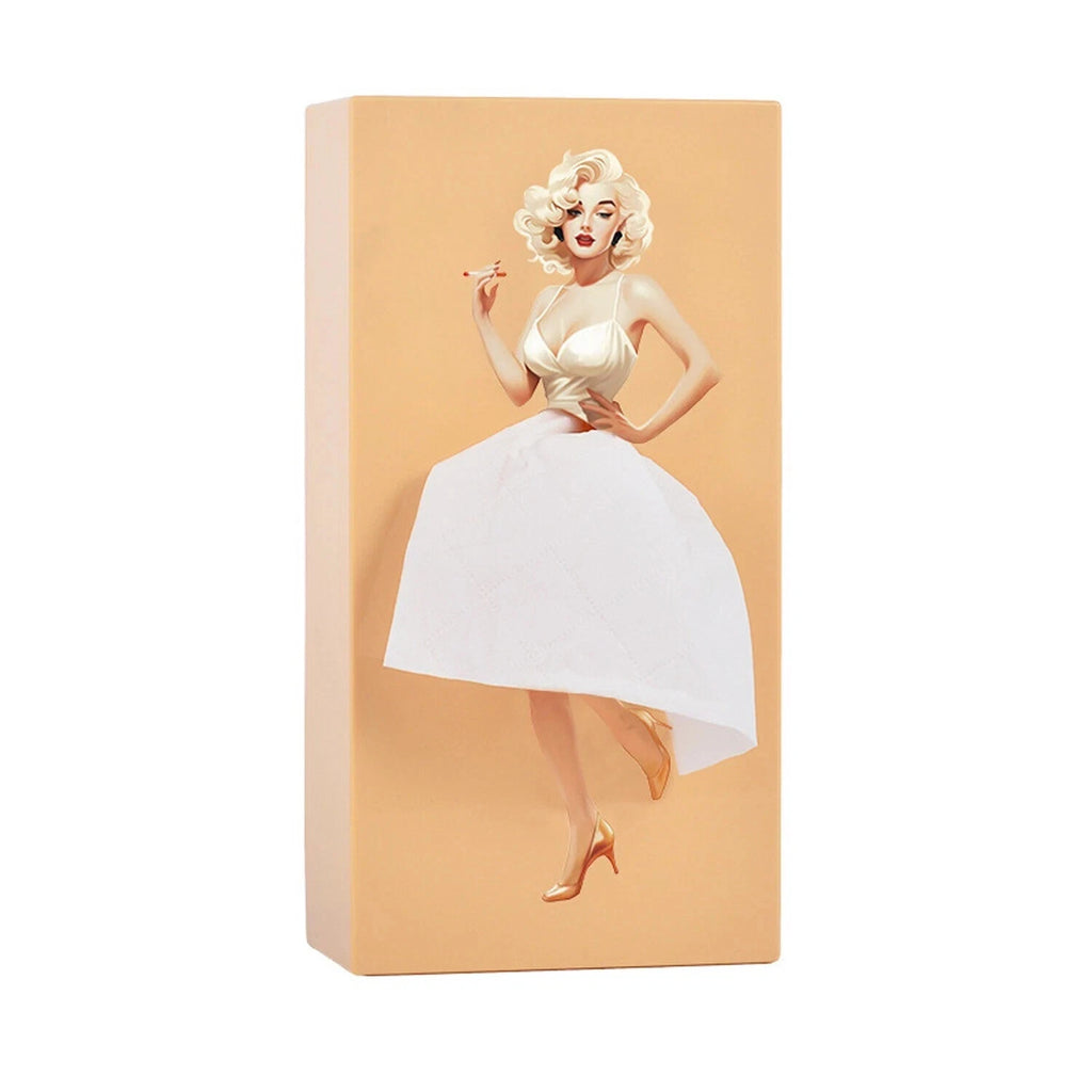 Women's Skirt Creative Tissue Boxes Holder Vintage Cover Up Dress Design Facial | eBay