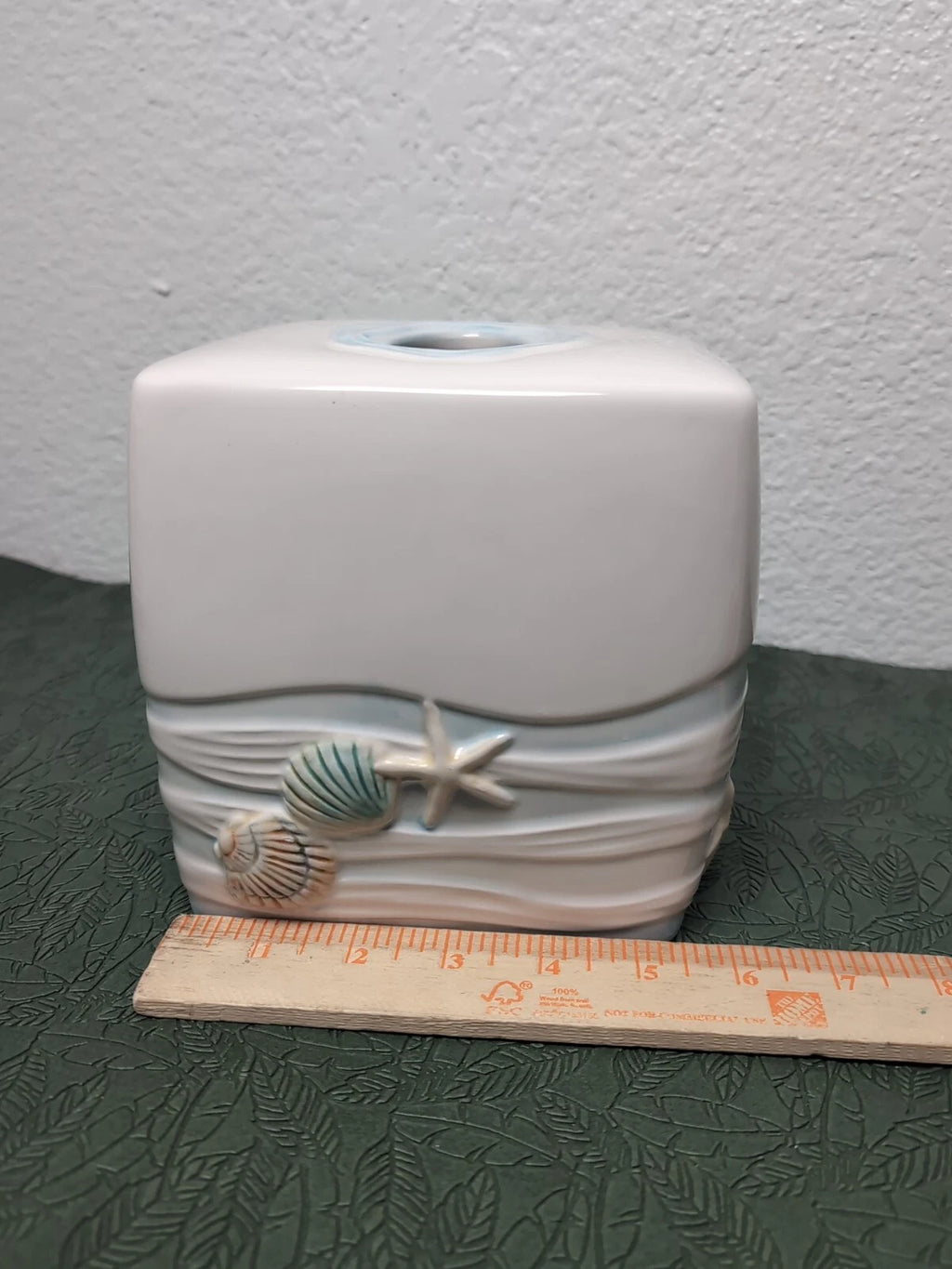 Cynthia Coulter Sea Splash Boutique Tissue Box Cover Hand-Painted Mermaid Rare | eBay