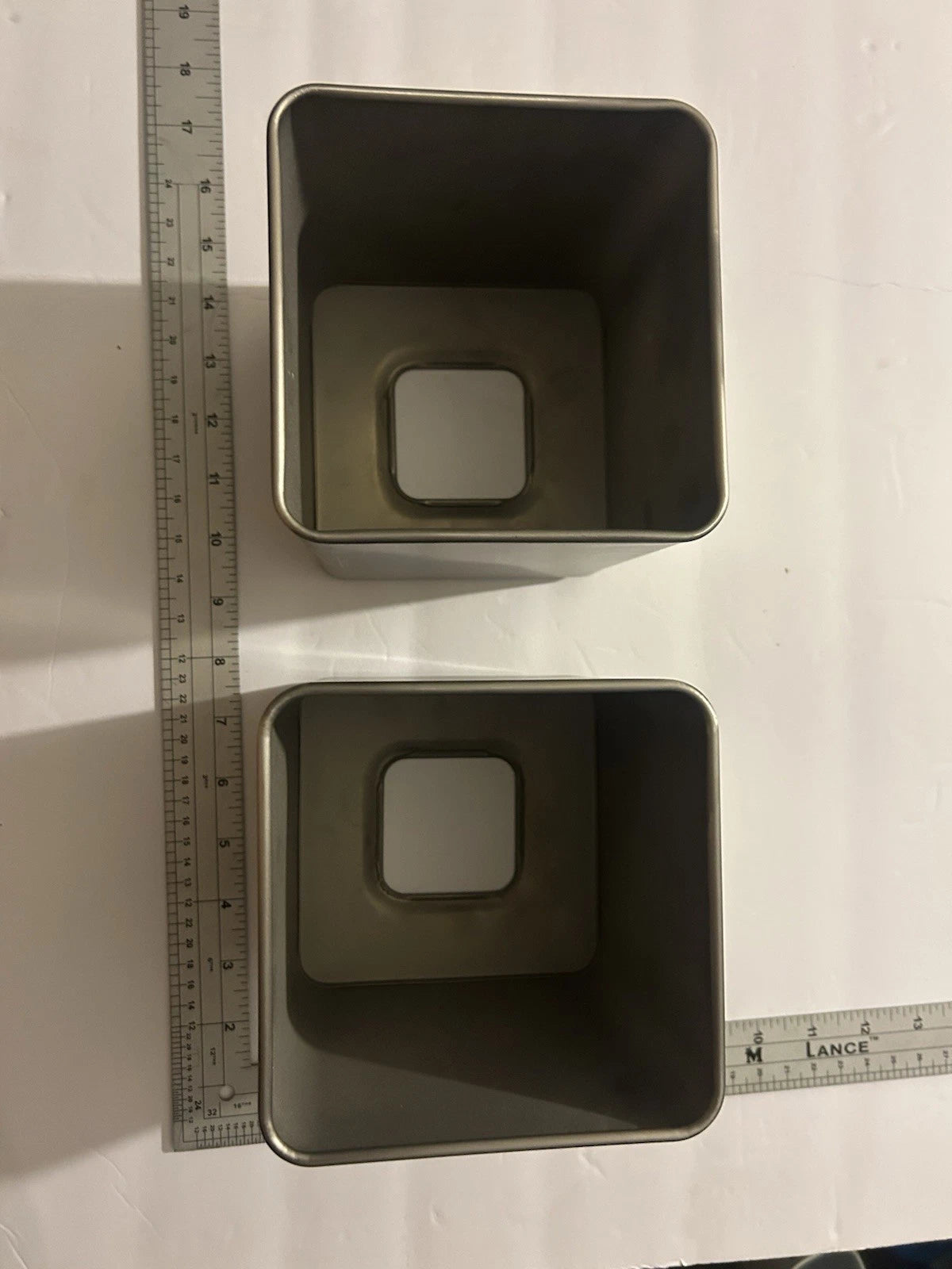 Set of 2 M Design Metal Square Tissue Box Holders | eBay