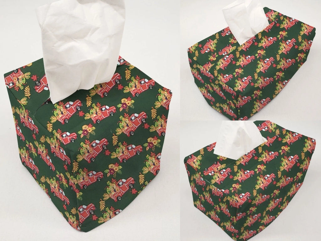 Fall Harvest Tissue Box Cover (4 Colors Available) | eBay