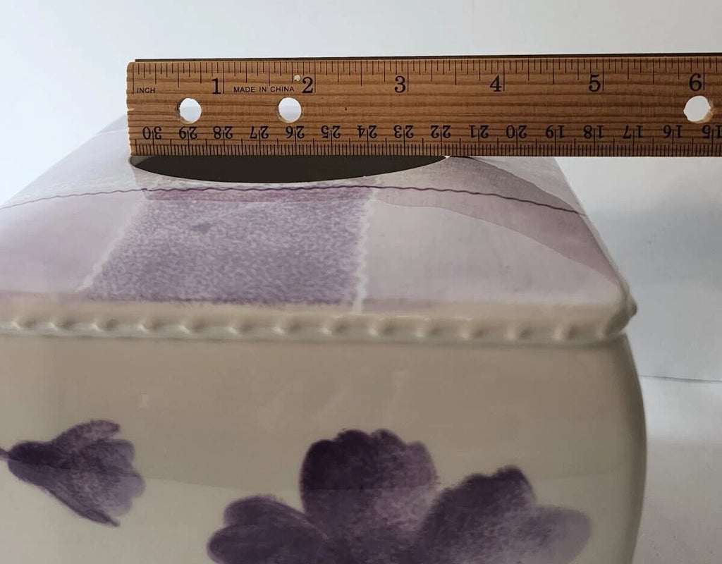 Ceramic Tissue Box Cover Bathroom Kleenex Accessories Facial Tissue Holder | eBay