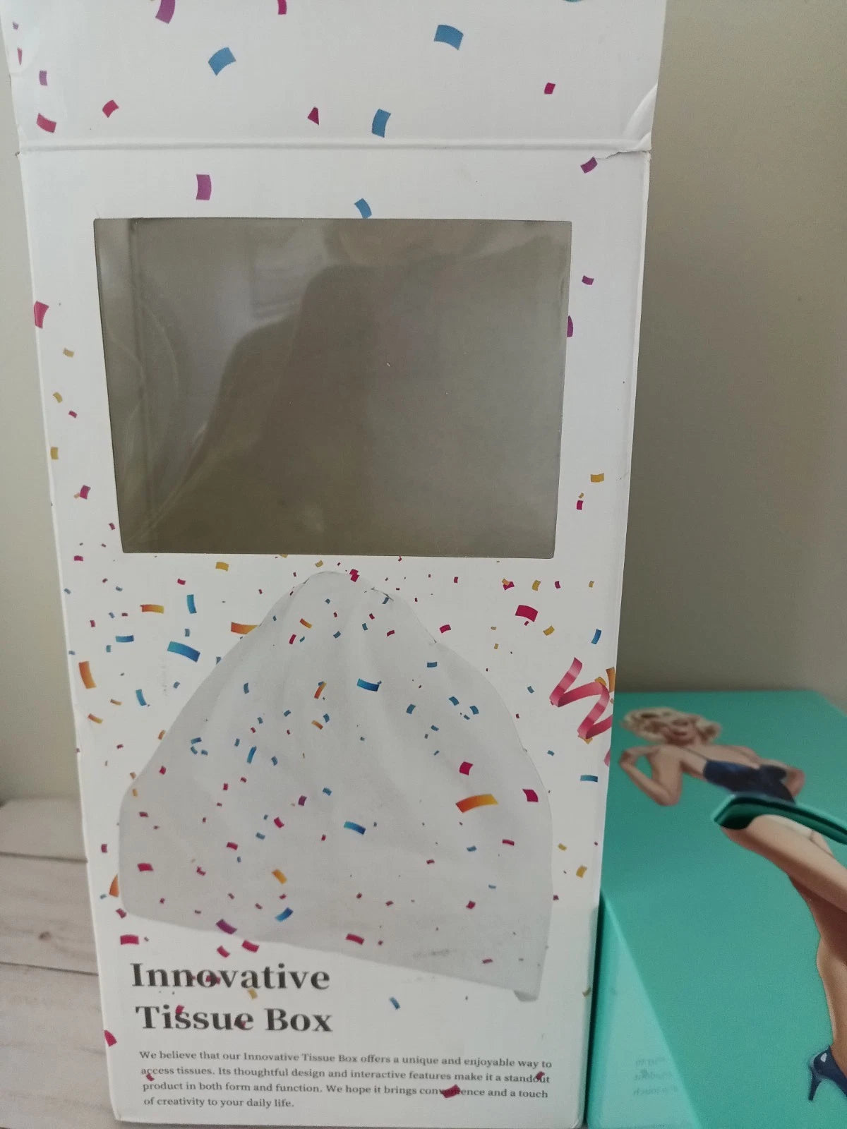 💋Marilyn Monroe Inspired Flowing Skirt Adjustable Tissue Box w Box | eBay