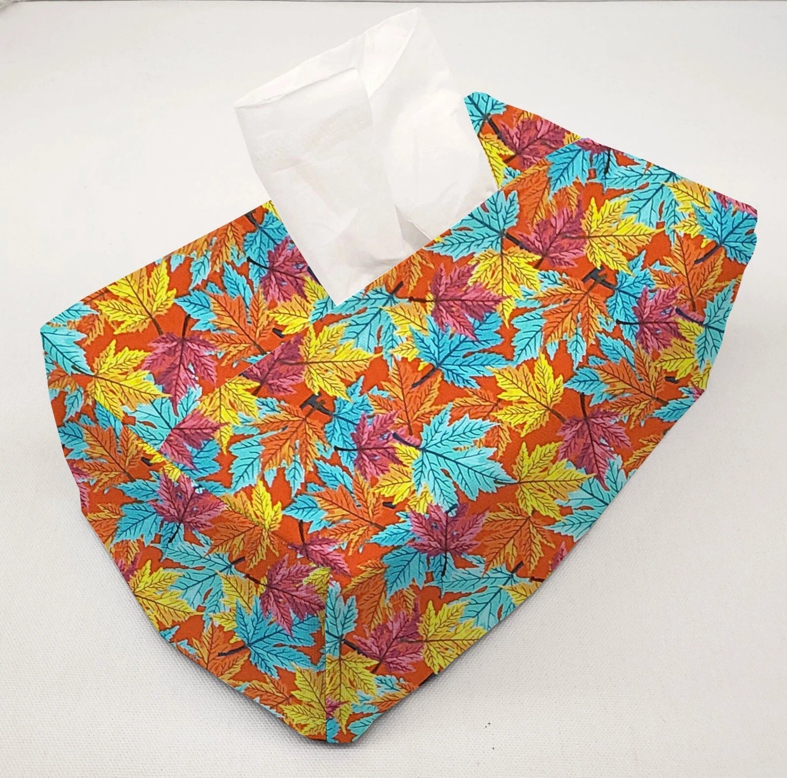 Fall Harvest Tissue Box Cover (4 Colors Available) | eBay