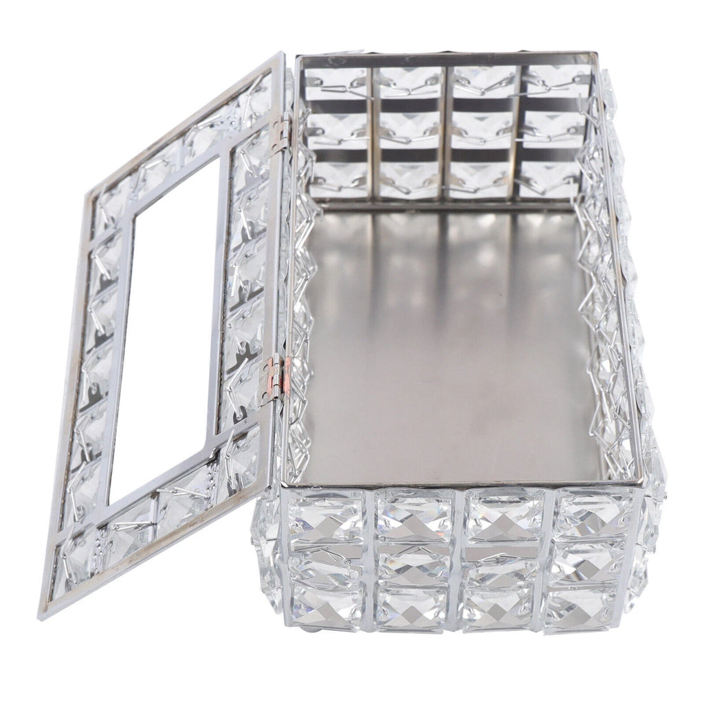 Rhinestone Rectangular Crystal Tissue Box Napkin Case Paper Tissue Holder Box US | eBay