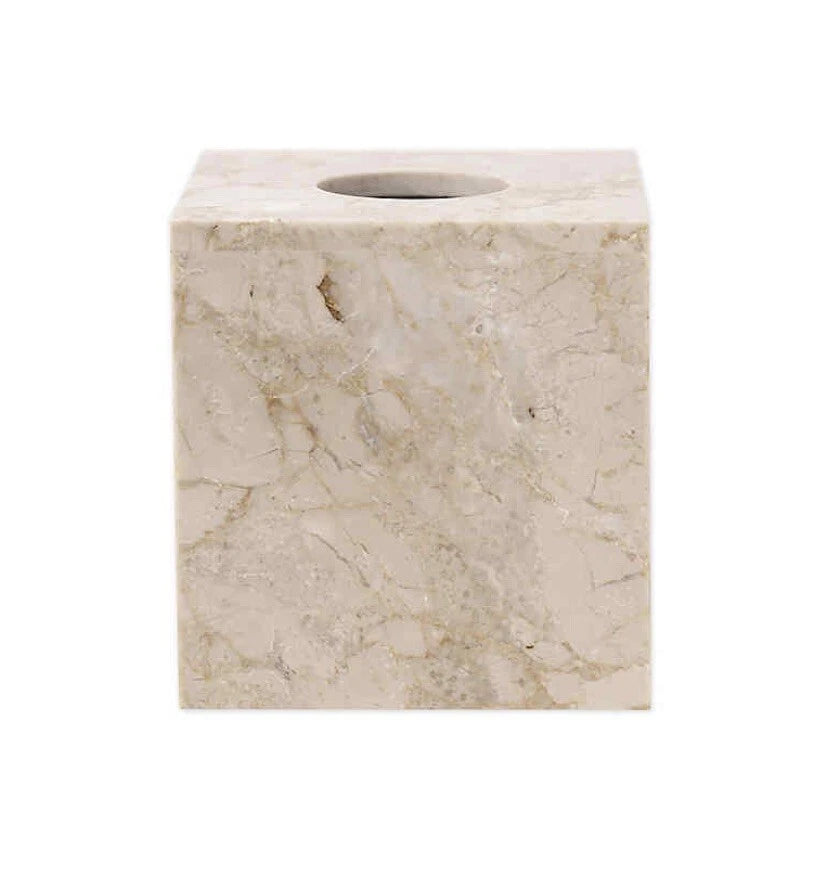Marble Tissue Box Cover Holder Decor Bathroom Vanity Luxury | eBay