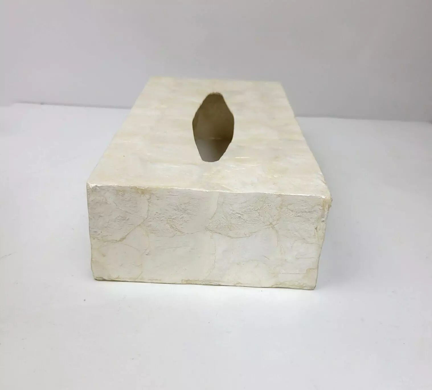 Natural Capiz Shell Rectangular Tissue Box Holder Cover 12.25" x 5.75" x 2.75" | eBay