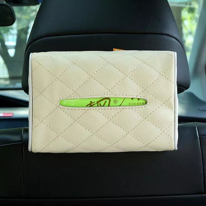 Universal Car Auto Tissue Box Sun Visor Napkin Organizer Holder Paper Towel Case | eBay
