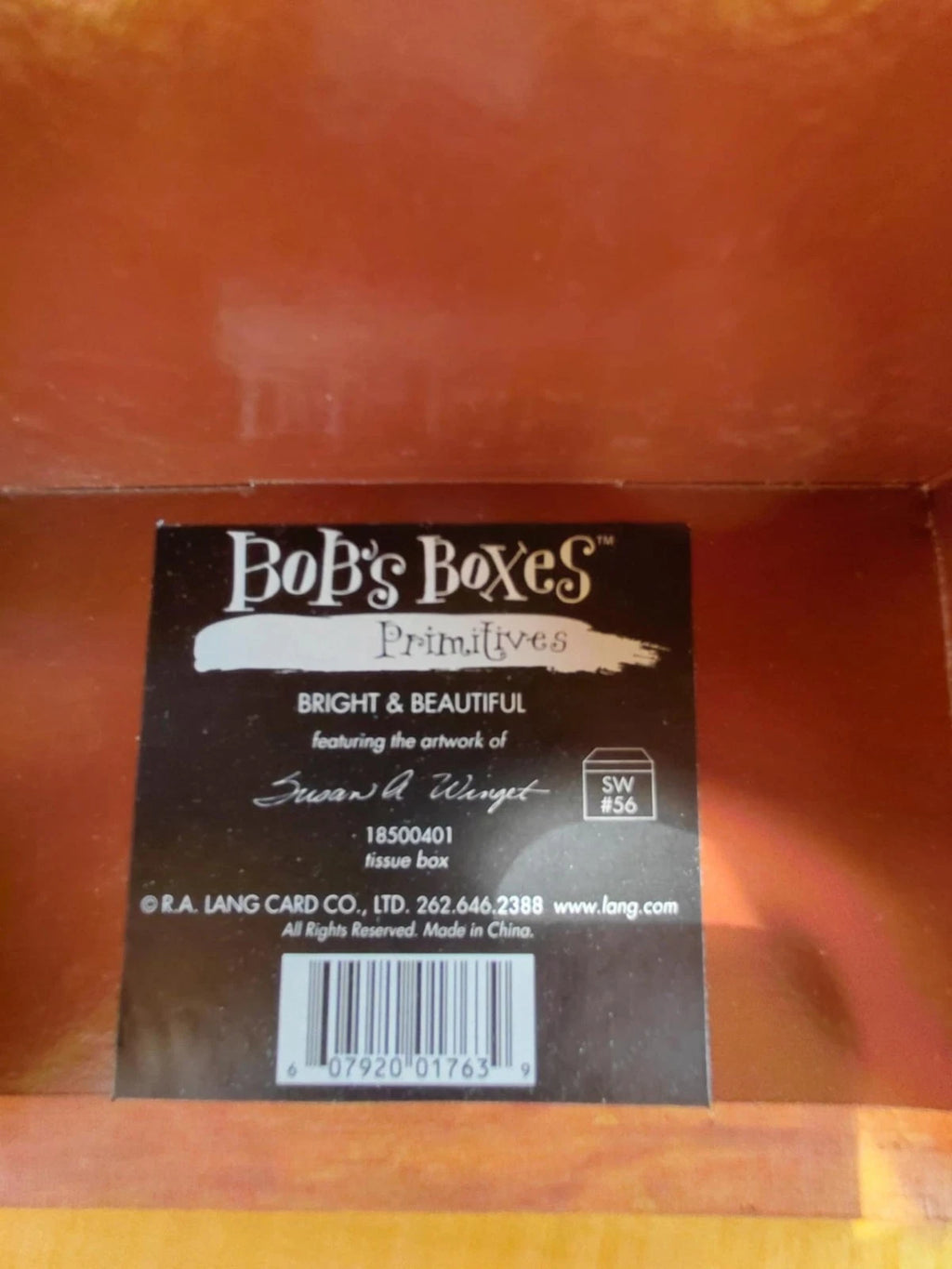 Primitive Tissue Box Bob’s Boxes All Creatures Cat Birdhouse Bunny Floral VTG | eBay