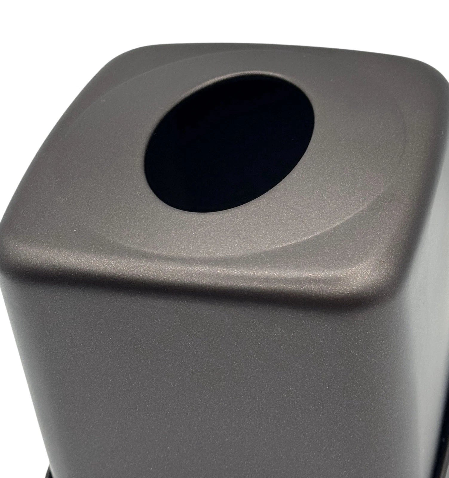 iDesign York Tissue Box Cover Brown Bronze Metal Square Countertop InterDesign | eBay