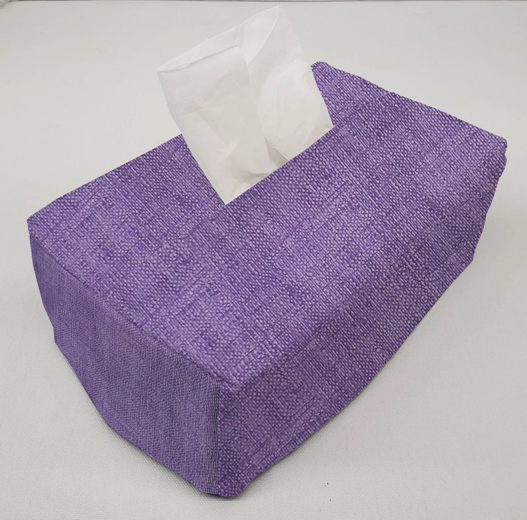Faux Burlap Tissue Box Cover (8 Colors Available) | eBay