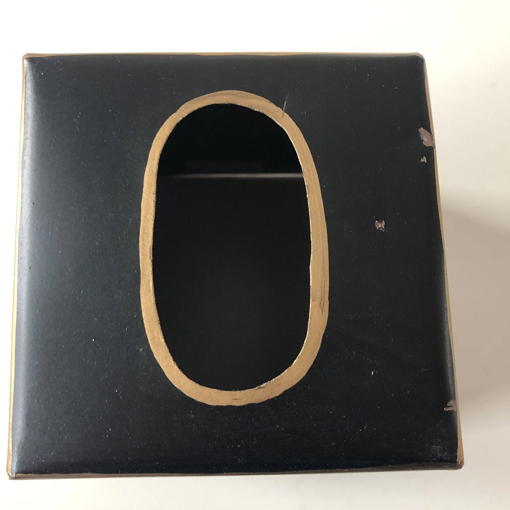 Jaye's Studio Tissue Box Cover Black and White Scribbles | eBay