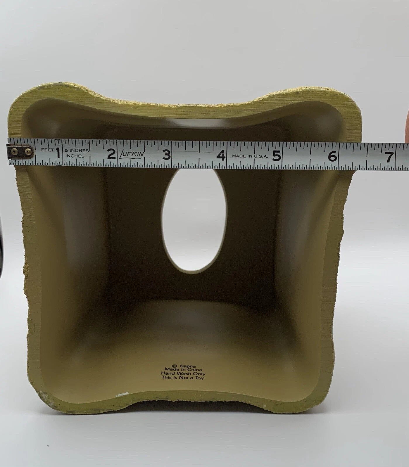 Sand castle tissue box cover.Heavy resin “sand” texture on outside surface.Beach | eBay