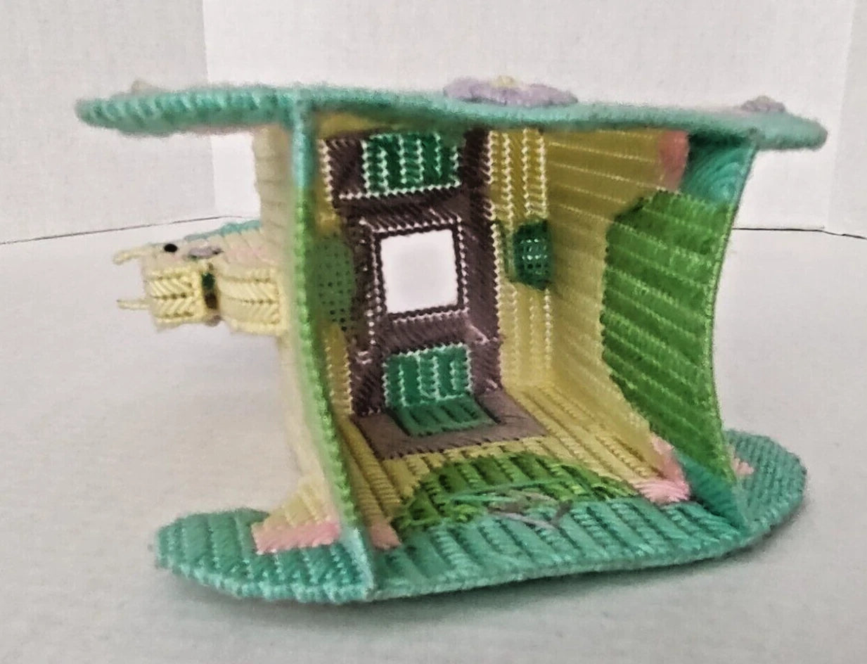 Vintage Rocking Horse Tissue Box Holder Cover Plastic Canvas Baby Nursery 1980's | eBay