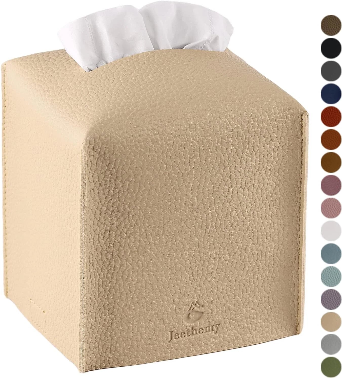 PU Leather Tissue Box Covers – Modern Square Holders for Home, Office & Bathroom | eBay