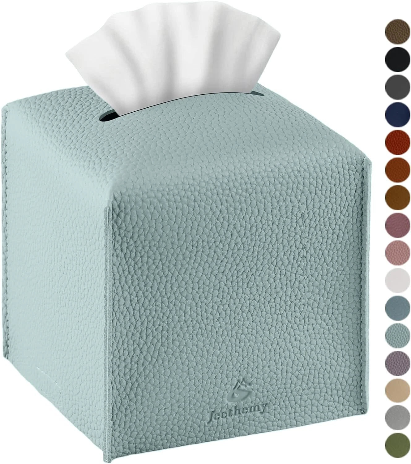 PU Leather Tissue Box Covers – Modern Square Holders for Home, Office & Bathroom | eBay